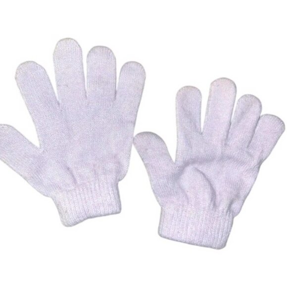 Miss Gwen OMG Girl's Bella Hearts Printed Pom Pom Beanie & Gloves Set (4446) - Picture 4 of 12